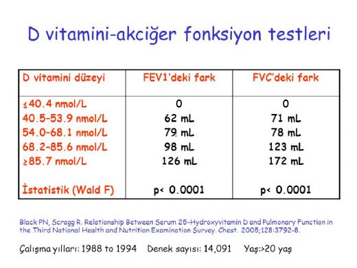 D Vitamini Testi